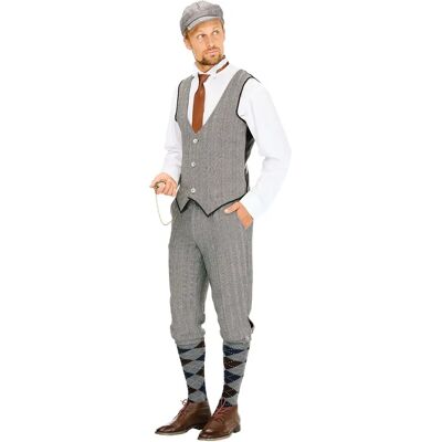 buttinette Grau Roaring 20er Anzug - Unisex Gr. 54/56 buttinette Grau Roaring 20er Anzug - Unisex Gr. 54/56