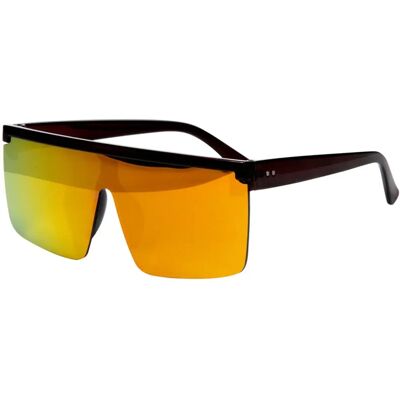 Metamorph Orange Rave Sonnenbrille - Randloses Design Metamorph Orange Rave Sonnenbrille - Randloses Design