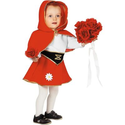 buttinette Rotkäppchen-Kostüm für Kinder mit abnehmbarem Cape - Kostüme buttinette Rotkäppchen-Kostüm für Kinder mit abnehmbarem Cape - Kostüme