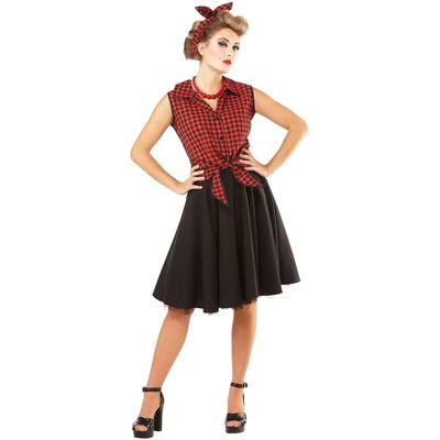 buttinette Rockabilly-Kostüm für Damen - Gr. 38/40 - unisex buttinette Rockabilly-Kostüm für Damen - Gr. 38/40 - unisex