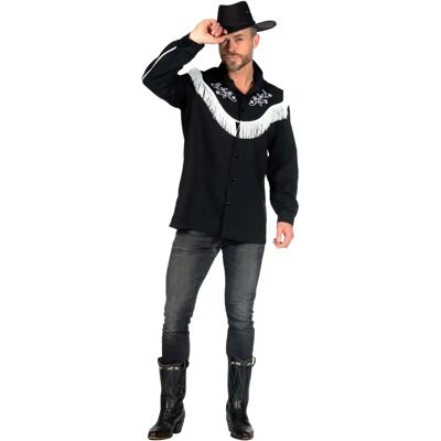 Wilbers Kenny Westernhemd - Schwarzes Fransenhemd Wilbers Kenny Westernhemd - Schwarzes Fransenhemd