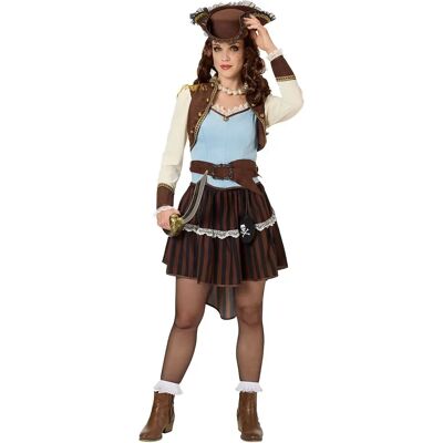 buttinette - Pirate Costume - Blau - Braun - Costume buttinette - Pirate Costume - Blau - Braun - Costume