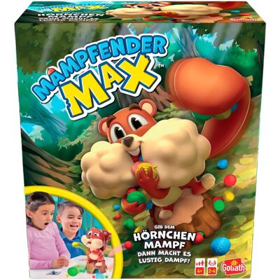 Goliath Toys Mampfender Max - Reaktionsspiel mit Eichhörnchen & Nüssen Goliath Toys Mampfender Max - Reaktionsspiel mit Eichhörnchen & Nüssen