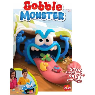 Goliath Kids Game - Gobble Monster for Ages 4+ - 2-4 Players Goliath Kids Game - Gobble Monster for Ages 4+ - 2-4 Players