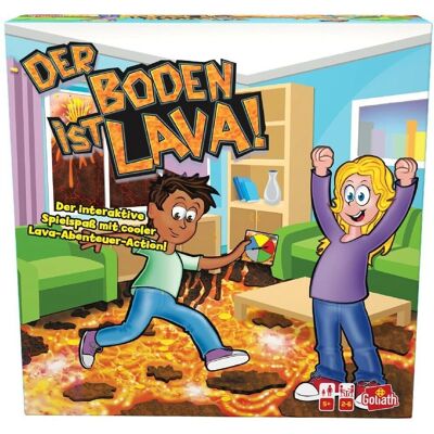 Goliath Das Boden ist Lava - Familienspiel für 2-6 Spieler Goliath Das Boden ist Lava - Familienspiel für 2-6 Spieler