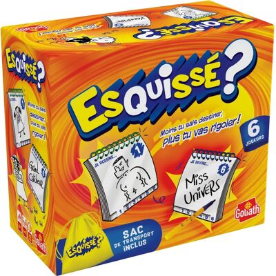 Goliath Esquisse Voyage - Jeu de Dessin Créatif - Publicité Goliath Esquisse Voyage - Jeu de Dessin Créatif - Publicité