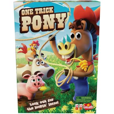 Goliath One Trick Pony Board Game - Wild West Kids Fun Goliath One Trick Pony Board Game - Wild West Kids Fun