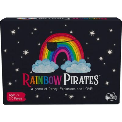 Goliath Rainbow Pirates Card Game - Family Fun, 120 Cards, Rummy Style Goliath Rainbow Pirates Card Game - Family Fun, 120 Cards, Rummy Style