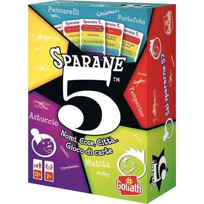 Goliath Giocattoli 926349.006 Goliath - Nome 5 - Veloce 5 - Gioco da Tavolo Goliath Giocattoli 926349.006 Goliath - Nome 5 - Veloce 5 - Gioco da Tavolo