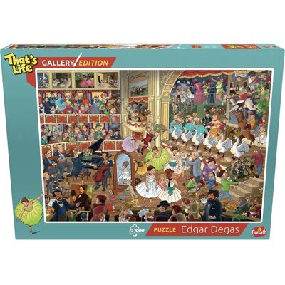 Puzzle Degas 1000 Pièces - C'est La Vie - Publicité Puzzle Degas 1000 Pièces - C'est La Vie - Publicité