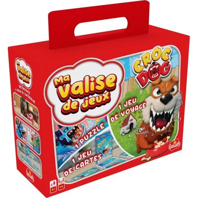 Ensemble de Jeux de Voyage Goliath - Jeux de Société et Cartes pour Enfants - Publicité Ensemble de Jeux de Voyage Goliath - Jeux de Société et Cartes pour Enfants - Publicité