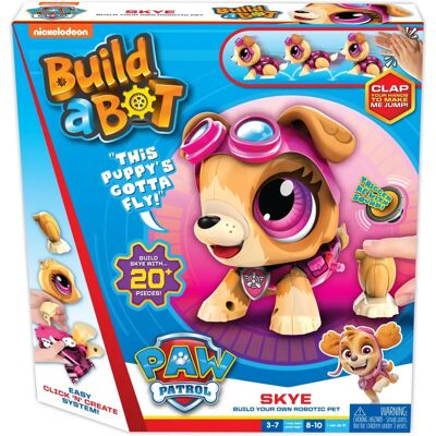 Goliath Toys Bygg en Bot Skye - Interaktiv robot, flerfarget Goliath Toys Bygg en Bot Skye - Interaktiv robot, flerfarget