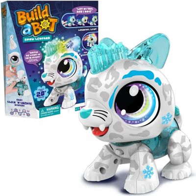 Goliath Build a Bot Snow Leopard - Interactive Robotic Pet Goliath Build a Bot Snow Leopard - Interactive Robotic Pet