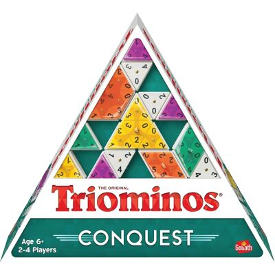 Goliath Triominos Conquest - Gra planszowa - Wielokolorowa Goliath Triominos Conquest - Gra planszowa - Wielokolorowa
