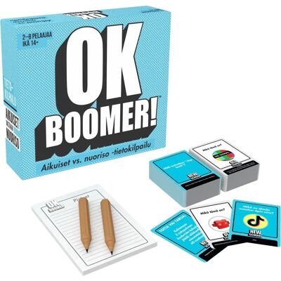 Goliath Ok Boomer - Partypeli - 2-8 pelaajaa - Suomi Goliath Ok Boomer - Partypeli - 2-8 pelaajaa - Suomi