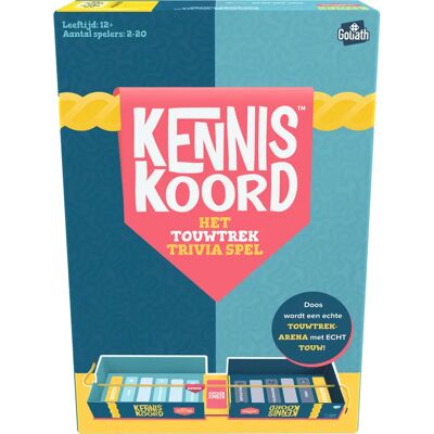 Goliath KennisKoord 20 min - Quiz & Dragkamp Partyspel Goliath KennisKoord 20 min - Quiz & Dragkamp Partyspel