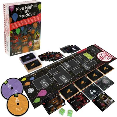 Funko Five Nights at Freddy's Gra planszowa Przetrwaj do 6 rano - Gry i akcesoria Funko Five Nights at Freddy's Gra planszowa Przetrwaj do 6 rano - Gry i akcesoria