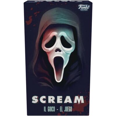 Funko Games Ghost Face Scream Gra - Kooperacyjna gra horrorowa 13+ Funko Games Ghost Face Scream Gra - Kooperacyjna gra horrorowa 13+