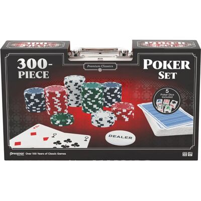 Goliath 933405.006 Juego de Poker - 300 fichas, cartas y dados Goliath 933405.006 Juego de Poker - 300 fichas, cartas y dados