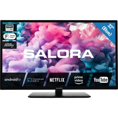 Salora serie 330 32FA330 Smart TV - 32 inch, Full HD, Android, Wi-Fi, Zwart Salora serie 330 32FA330 Smart TV - 32 inch, Full HD, Android, Wi-Fi, Zwart