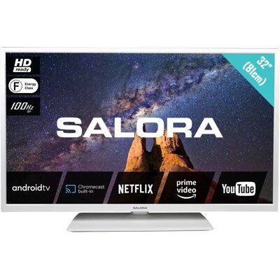 Salora MILKYWAY 32 TV - HD LED Smart TV met Android, WiFi, Chromecast Salora MILKYWAY 32 TV - HD LED Smart TV met Android, WiFi, Chromecast
