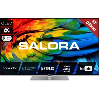 Salora 440A series 43QLED440A TV - Smart TV 4K Ultra HD Zwart Salora 440A series 43QLED440A TV - Smart TV 4K Ultra HD Zwart