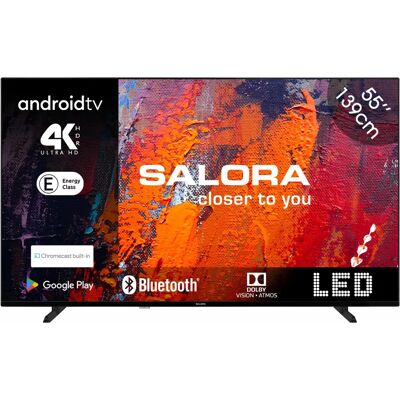 Salora 55UA550 4K Ultra HD Smart TV - Televisie Salora 55UA550 4K Ultra HD Smart TV - Televisie