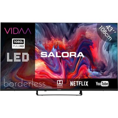 Salora FOD43FV - 109,2 cm (43") - Publicité Salora FOD43FV - 109,2 cm (43") - Publicité