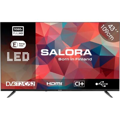 Salora - 43FDB200 - Zwart - 43 inch - Televisie Salora - 43FDB200 - Zwart - 43 inch - Televisie