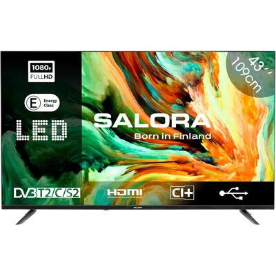 Salora LEDTV43 - 109,2 cm (43") - Publicité Salora LEDTV43 - 109,2 cm (43") - Publicité