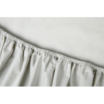 Kayori Shizu Topper Hoeslaken stretch Jersey Zilvergrijs - Bettlaken Kayori Shizu Topper Hoeslaken stretch Jersey Zilvergrijs - Bettlaken