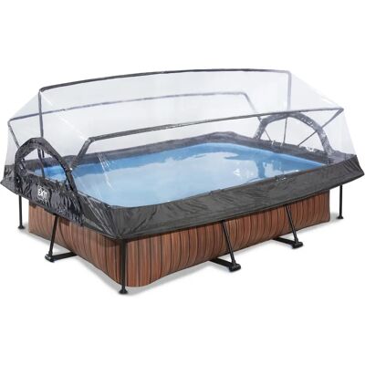 EXIT Piscine Rectangulaire en Acier 3700L - Piscine Hors Sol - Publicité EXIT Piscine Rectangulaire en Acier 3700L - Piscine Hors Sol - Publicité