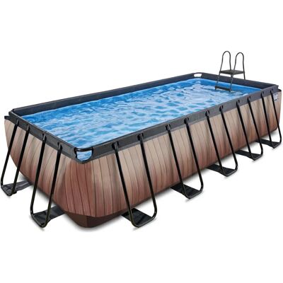 Basen stalowy EXIT 540x250x122cm - Nadziemny basen prostokątny Basen stalowy EXIT 540x250x122cm - Nadziemny basen prostokątny