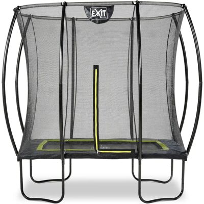 EXIT Silhouette Outdoor Rectangular Coil spring Trampoline - Safety Net Included EXIT Silhouette Outdoor Rectangular Coil spring Trampoline - Safety Net Included