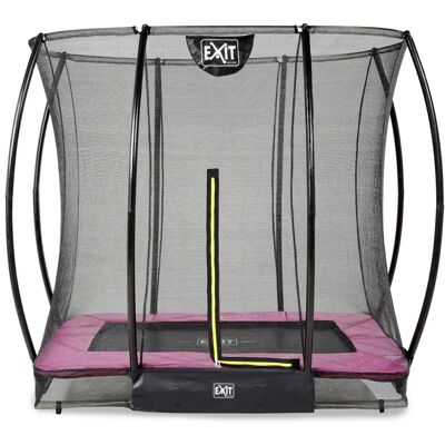 EXIT Silhouette Rectangular Trampoline - Pink EXIT Silhouette Rectangular Trampoline - Pink