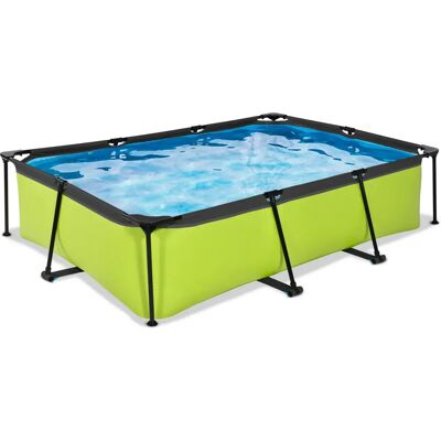 Piscine Exit Lime 300x200x65cm avec Pompe à Filtre - Vert - Publicité Piscine Exit Lime 300x200x65cm avec Pompe à Filtre - Vert - Publicité