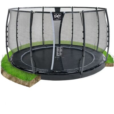 Exit Toys EXIT Dynamic ebenerdiges Trampolin - schwarz Exit Toys EXIT Dynamic ebenerdiges Trampolin - schwarz