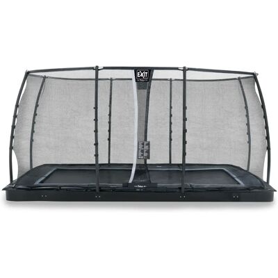 Exit Grondniveau Trampoline 244x427cm met Veiligheidsnet - Zwart Exit Grondniveau Trampoline 244x427cm met Veiligheidsnet - Zwart