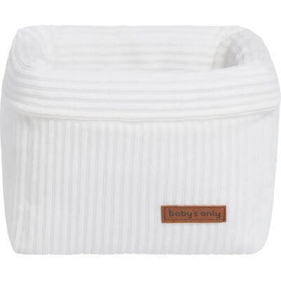 Panier de rangement Baby's Only - Sense Blanc - Panier de rangement Baby's Only - Sense Blanc - Baby's Only - Publicité Panier de rangement Baby's Only - Sense Blanc - Panier de rangement Baby's Only - Sense Blanc - Baby's Only - Publicité