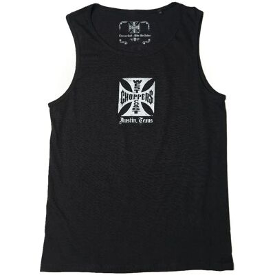 West Coast Choppers Canotta Classica Nera M - Canotta West Coast Choppers Canotta Classica Nera M - Canotta