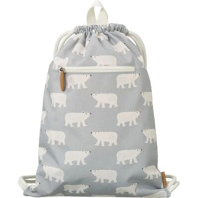 Fresk Polar Bear Sack Backpack Beige - Plecak Fresk Polar Bear Sack Backpack Beige - Plecak