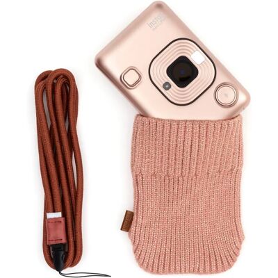 Fuji Instax Mini LiPlay Lisävarustesetti - Ροζ Χρυσό Fuji Instax Mini LiPlay Lisävarustesetti - Ροζ Χρυσό