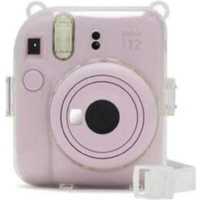 Fujifilm Mini 12 Funda de cámara con brillo - Transparente Fujifilm Mini 12 Funda de cámara con brillo - Transparente