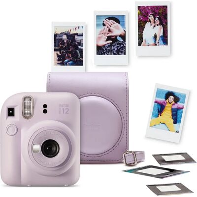 Fujifilm Instax Mini 12 Lila - Cámara instantánea compacta Fujifilm Instax Mini 12 Lila - Cámara instantánea compacta