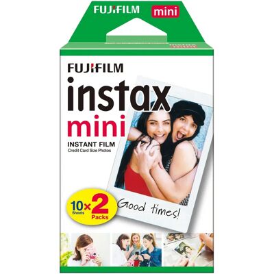 Fujifilm Instax Mini 2x10 Film - Weiß - Film Fujifilm Instax Mini 2x10 Film - Weiß - Film