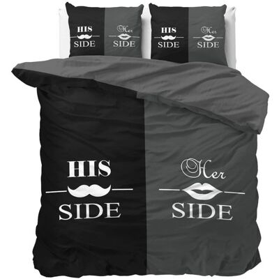 Sleeptime - His and Her Side 3 - Czarny - Bedding set Sleeptime - His and Her Side 3 - Czarny - Bedding set