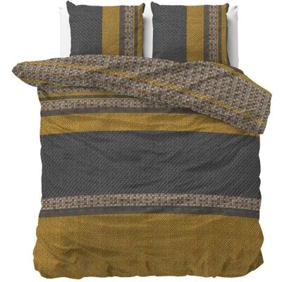 Sleeptime - Altor - Gold - 240 x 220 cm - Duvet Cover Sleeptime - Altor - Gold - 240 x 220 cm - Duvet Cover