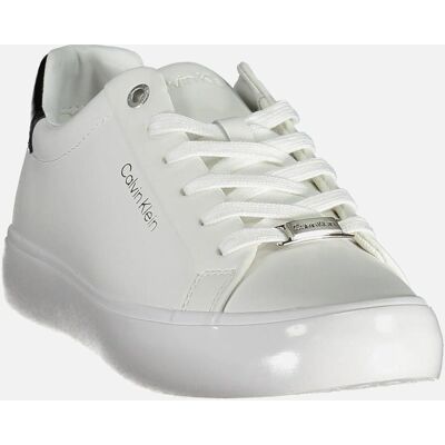 Calvin Klein Aaliyah Weiße Ledersneaker - Turnschuh Calvin Klein Aaliyah Weiße Ledersneaker - Turnschuh