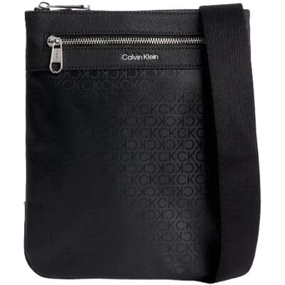 Černá polyesterová taška přes rameno Calvin Klein - Taška přes rameno Černá polyesterová taška přes rameno Calvin Klein - Taška přes rameno