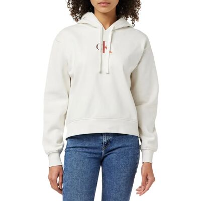Calvin Klein Hoodie - Wit - XL - Kapuzentrui Calvin Klein Hoodie - Wit - XL - Kapuzentrui
